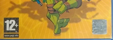 Teenage Mutant Ninja Turtles, the PEGI square on its front