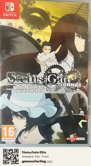Steins;Gate Elite Nintendo Switch, PAL box front