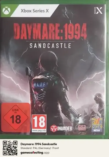 Daymare: 1994 Sandcastle Xbox Series X, Germany box front