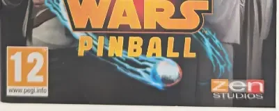 Star Wars Pinball, the PEGI square on its front