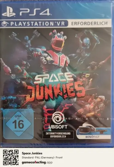 Space Junkies PlayStation 4, Germany box front