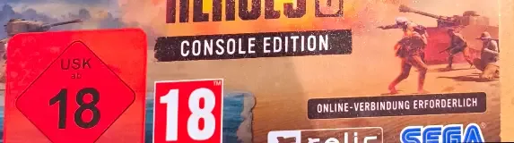 Company of Heroes 3: Console Edition, the USK square on its front