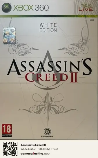 Assassin's Creed II Xbox 360, Italy box front
