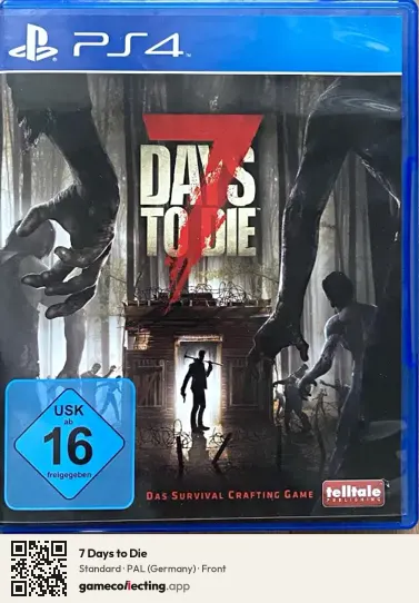7 Days to Die PlayStation 4, Germany box front