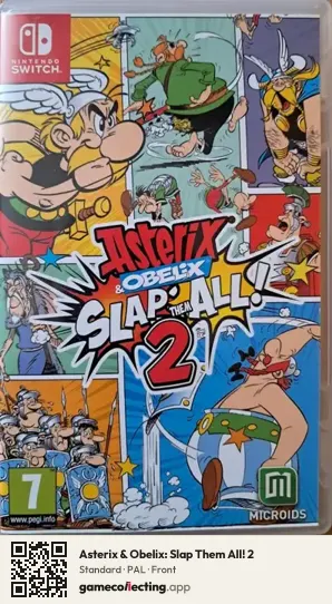 Asterix & Obelix: Slap Them All! 2 Nintendo Switch, PAL box front