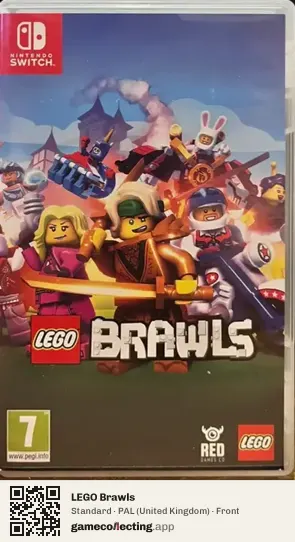 LEGO Brawls Nintendo Switch, United Kingdom box front