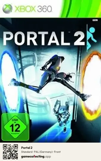Portal 2 Xbox 360, Germany box front