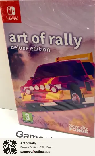 Art of Rally Nintendo Switch, PAL box front