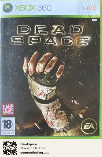 Dead Space Xbox 360, PAL box front