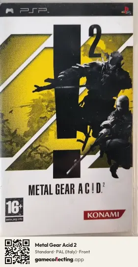 Metal Gear Acid 2 PlayStation Portable, Italy box front