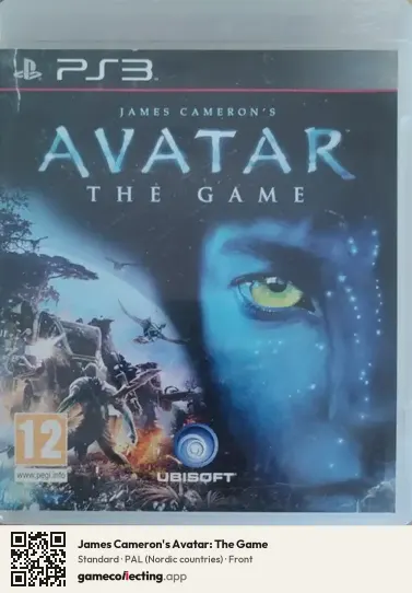 James Cameron's Avatar: The Game PlayStation 3, Nordic countries box front