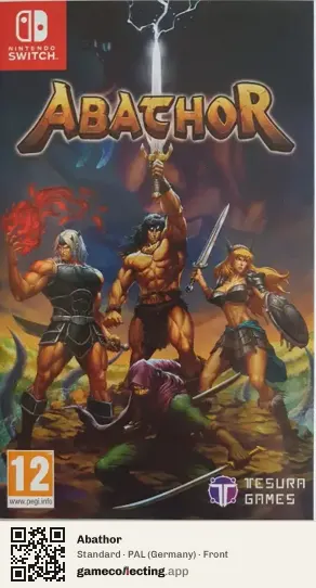 Abathor Nintendo Switch, Germany box front