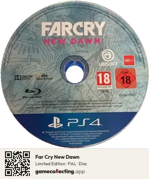 Far Cry New Dawn PlayStation 4, PAL disc