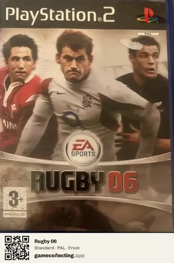 Rugby 06 PlayStation 2, PAL box front