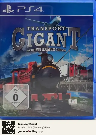 Transport Giant PlayStation 4, Germany box front