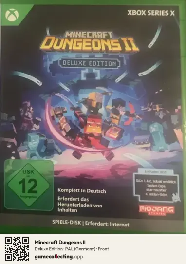 Minecraft Dungeons II Xbox Series X, Germany box front