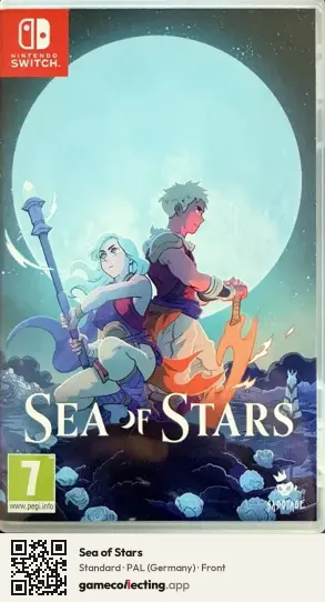 Sea of Stars Nintendo Switch, Germany box front