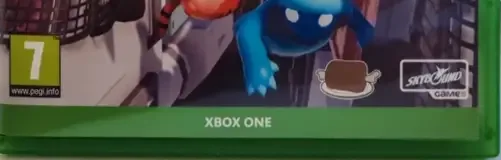 Gang Beasts, the PEGI square on its front