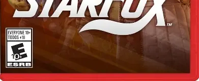 Star Fox, the ESRB box on its front