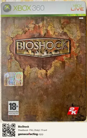 BioShock Xbox 360, Italy box front