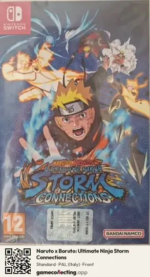Naruto x Boruto: Ultimate Ninja Storm Connections Nintendo Switch, Italy box front