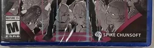 AI: The Somnium Files, the ESRB box on its front