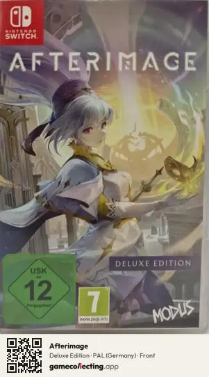 Afterimage Nintendo Switch, Germany box front