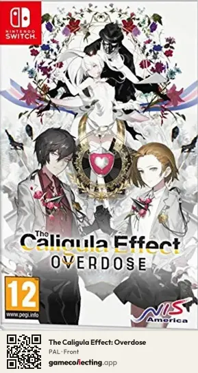 The Caligula Effect: Overdose Nintendo Switch, PAL box front