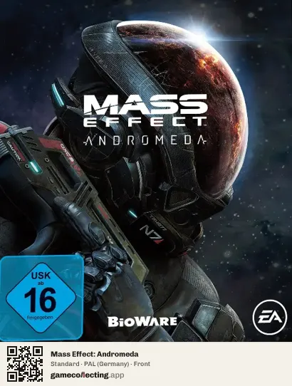 Mass Effect: Andromeda Xbox One, Germany box front