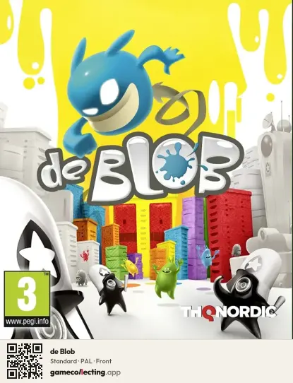 de Blob Xbox One, PAL box front