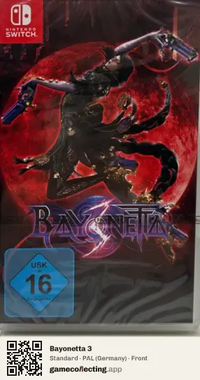 Bayonetta 3 Nintendo Switch, Germany box front