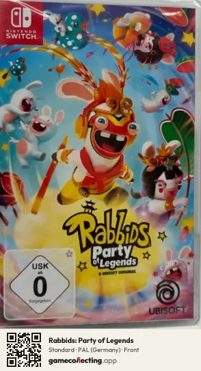 Rabbids: Party of Legends Nintendo Switch, Germany box front