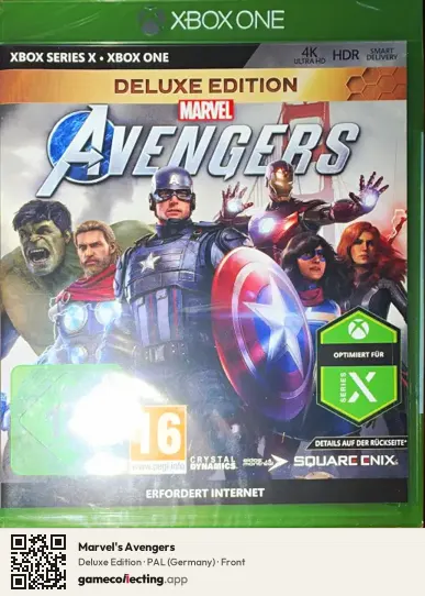 Marvel's Avengers Xbox One, Germany box front