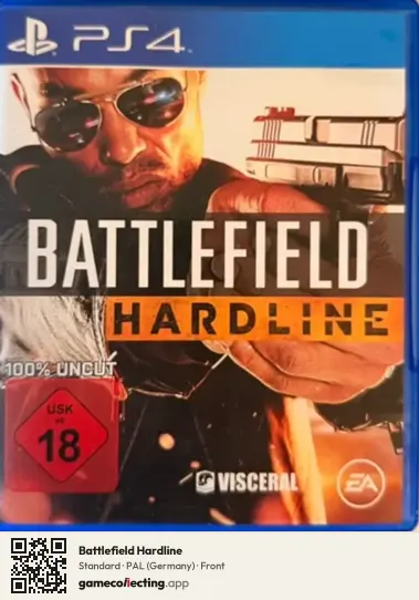 Battlefield Hardline PlayStation 4, Germany box front