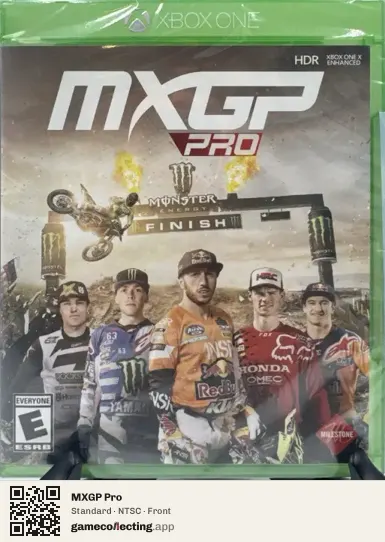 MXGP Pro Xbox One, NTSC box front