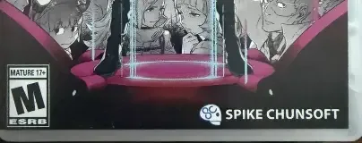 AI: The Somnium Files, the ESRB box on its front