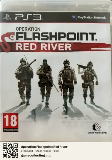 Operation Flashpoint: Red River PlayStation 3, France box front