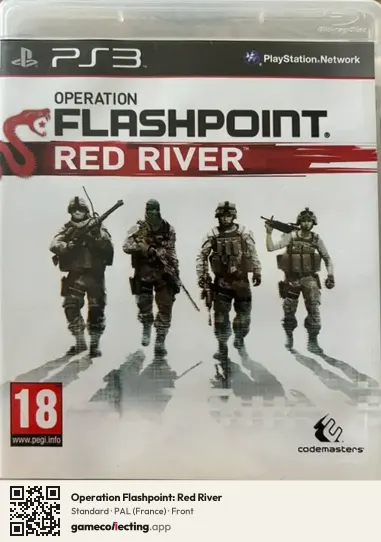 Operation Flashpoint: Red River PlayStation 3, France box front