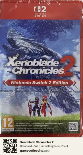 Xenoblade Chronicles 2 Nintendo Switch 2, United Kingdom box front