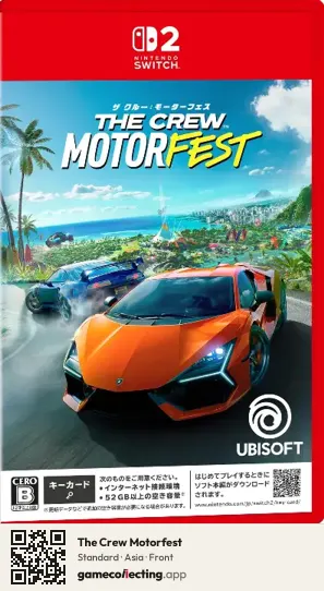 The Crew Motorfest Nintendo Switch 2, Asia box front