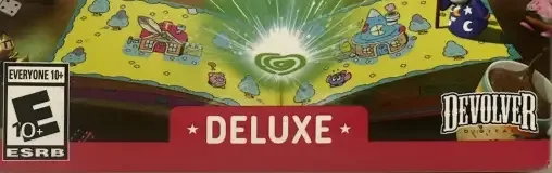 The Plucky Squire, the ESRB box on its front