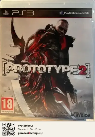 Prototype 2 PlayStation 3, PAL box front