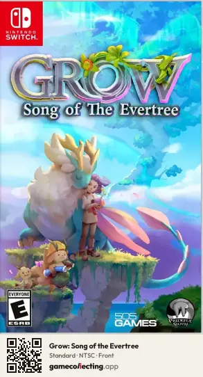 Grow: Song of the Evertree Nintendo Switch, NTSC box front