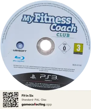 Fit in Six PlayStation 3, PAL disc