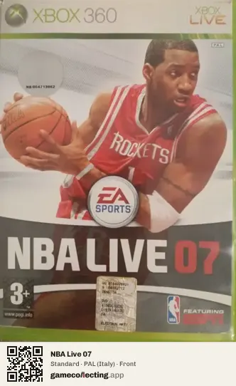 NBA Live 07 Xbox 360, Italy box front
