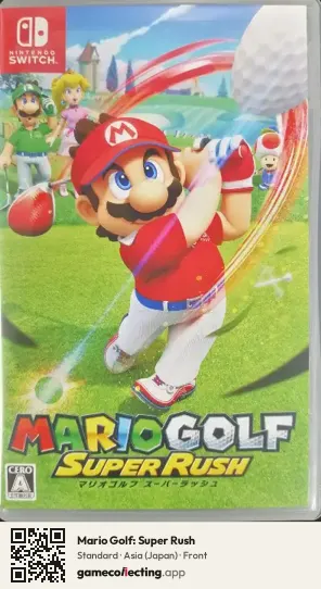 Mario Golf: Super Rush Nintendo Switch, Japan box front