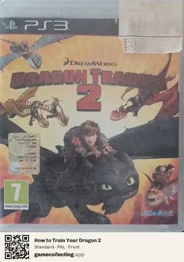 How to Train Your Dragon 2 PlayStation 3, PAL box front
