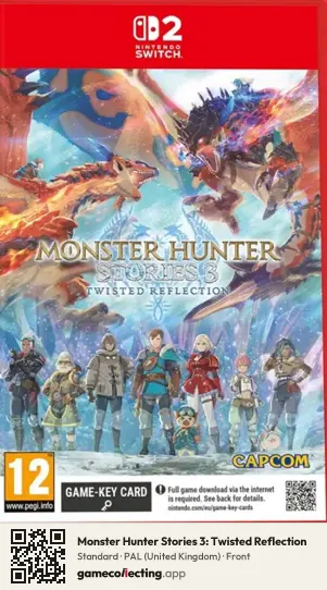 Monster Hunter Stories 3: Twisted Reflection Nintendo Switch 2, United Kingdom box front