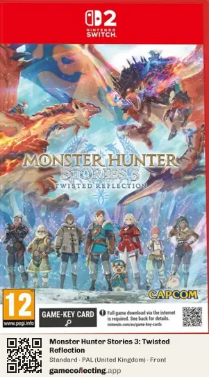 Monster Hunter Stories 3: Twisted Reflection Nintendo Switch 2, United Kingdom box front