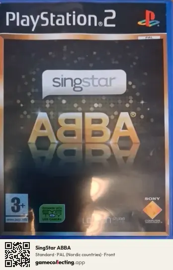 SingStar ABBA PlayStation 2, Nordic countries box front
